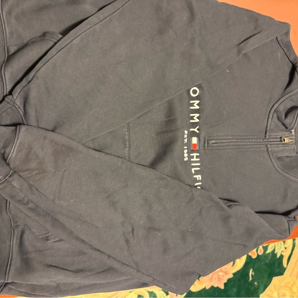 Tommy Hilfiger Men's Black Zip-Up Jacket new without tags